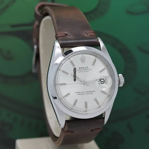 Recommend Fakes Rolex Datejust 1600 Caliber 1570 Automatic Movement 36x44mm Steel Case Mens/unisex Watch - Image 6