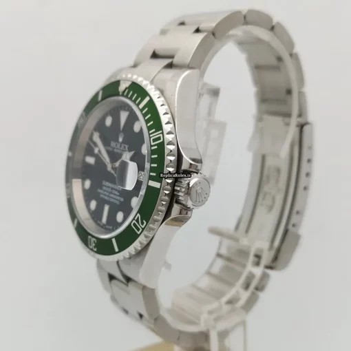 Nice Fake Rolex Submariner Date 16610lv Caliber 3135 Automatic Movement 40mm Steel Case Mens/unisex Watch - Image 2