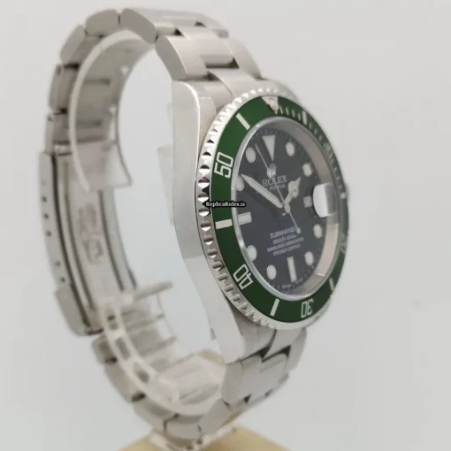Nice Fake Rolex Submariner Date 16610lv Caliber 3135 Automatic Movement 40mm Steel Case Mens/unisex Watch - Image 3
