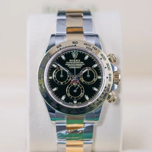 Terrific Fake Rolex Daytona 116503 Caliber 4130 Automatic Movement 40mm Gold/steel Case Mens/unisex Watch