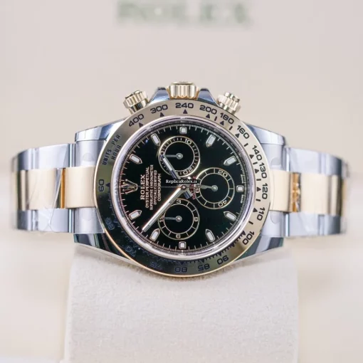 Terrific Fake Rolex Daytona 116503 Caliber 4130 Automatic Movement 40mm Gold/steel Case Mens/unisex Watch - Image 2