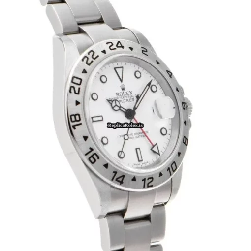 Great Replica Rolex Explorer II 16570 Caliber 3185 Automatic Movement 40mm Steel Case Watch - Image 3