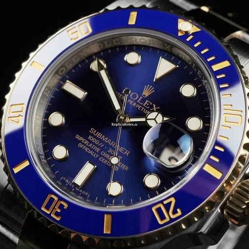 Amazing Knockoff Rolex Submariner Date 116613lb Automatic Movement 40mm Mens/unisex Watch - Image 12