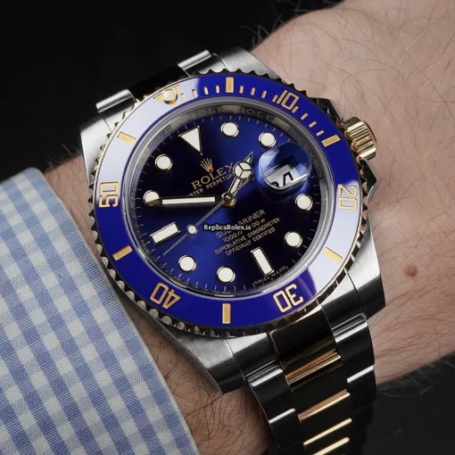 Amazing Knockoff Rolex Submariner Date 116613lb Automatic Movement 40mm Mens/unisex Watch - Image 13