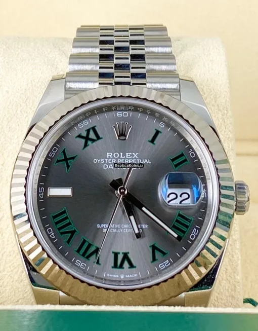 Trustworthy Replica Rolex Datejust 126334 Caliber 3235 Automatic Movement 41mm Steel Case Mens/unisex Watch - Image 3
