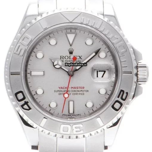 Lovely Replica Rolex Yacht-master 40 16622 Caliber 3135 Automatic Movement 40mm Steel Case Watch - Image 6