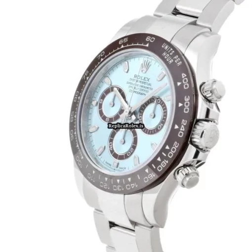 Lovely Fake Rolex Daytona 116506 Caliber 4130 Automatic Movement 40mm Platinum Case Watch - Image 2