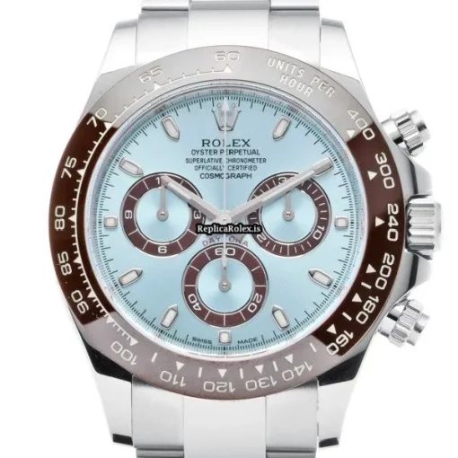 Lovely Fake Rolex Daytona 116506 Caliber 4130 Automatic Movement 40mm Platinum Case Watch - Image 6