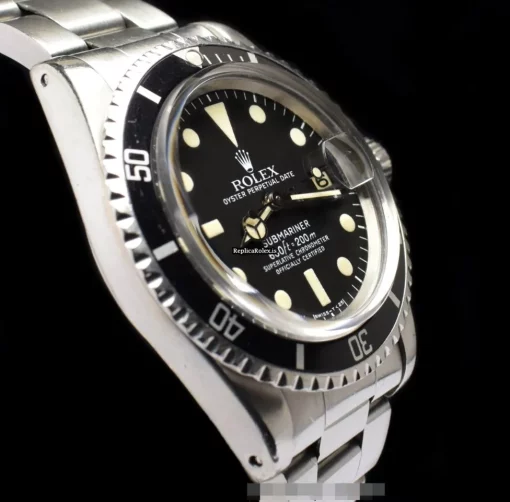 Attractive Replica Rolex Submariner Date 1680 Caliber 1570 Automatic Movement 40mm Steel Case Mens/unisex Watch - Image 4