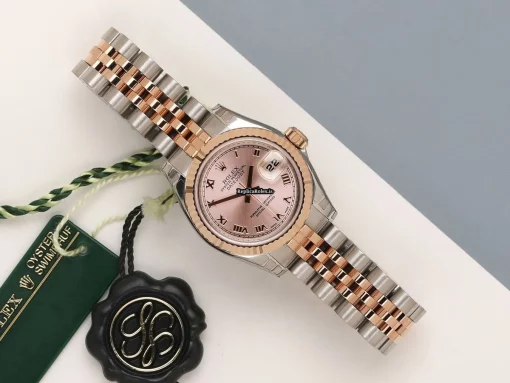 Affordable Replica Rolex Lady-datejust 179171 Automatic Movement 26mm Gold/steel Case Watch