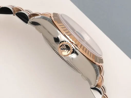 Affordable Replica Rolex Lady-datejust 179171 Automatic Movement 26mm Gold/steel Case Watch - Image 8