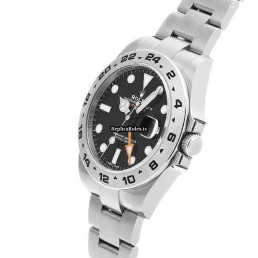 Recommend Replica Rolex Explorer II 216570 Caliber 3187 Automatic Movement 42mm Steel Case Watch - Image 2