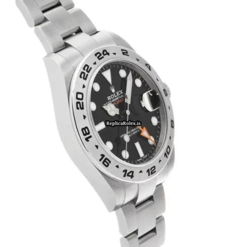 Recommend Replica Rolex Explorer II 216570 Caliber 3187 Automatic Movement 42mm Steel Case Watch - Image 3