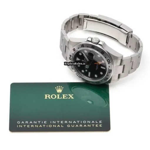 Recommend Replica Rolex Explorer II 216570 Caliber 3187 Automatic Movement 42mm Steel Case Watch - Image 5