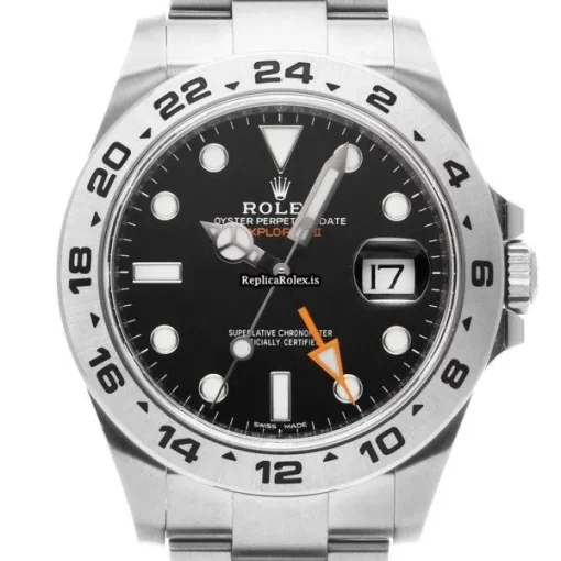 Recommend Replica Rolex Explorer II 216570 Caliber 3187 Automatic Movement 42mm Steel Case Watch - Image 6