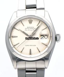 Excellent Fake Rolex Air King Date 5700 Caliber 1530 Automatic Movement 34x37mm Steel Case Mens/unisex Watch