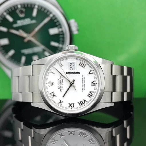 Epic Replica Rolex Datejust 16200 Caliber 3135 Automatic Movement 36mm Steel Case Mens/unisex Watch
