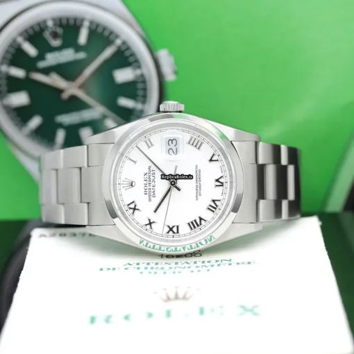 Epic Replica Rolex Datejust 16200 Caliber 3135 Automatic Movement 36mm Steel Case Mens/unisex Watch - Image 2