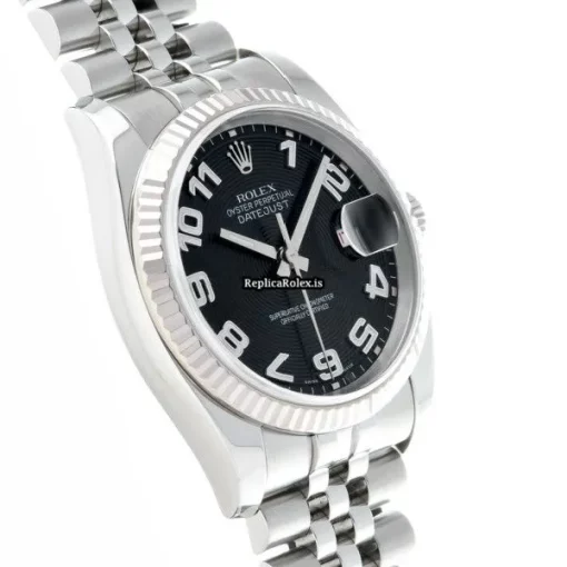 Fantastic Fake Rolex Datejust 116234 Automatic Movement 36mm Steel Case Watch - Image 3
