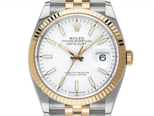 Incredible Fake Rolex Datejust 126233 Caliber 3235 Automatic Movement 36mm Gold/steel Case Mens/unisex Watch