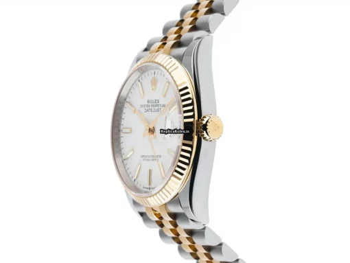 Incredible Fake Rolex Datejust 126233 Caliber 3235 Automatic Movement 36mm Gold/steel Case Mens/unisex Watch - Image 2