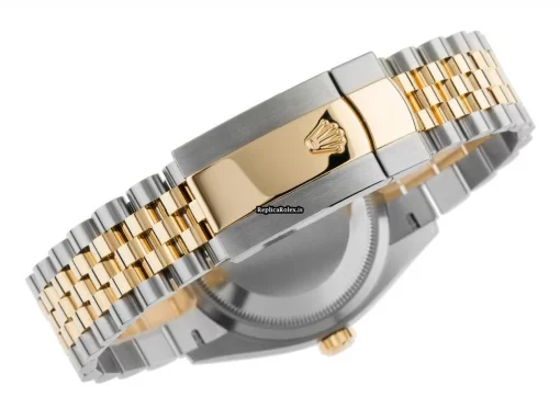 Incredible Fake Rolex Datejust 126233 Caliber 3235 Automatic Movement 36mm Gold/steel Case Mens/unisex Watch - Image 5