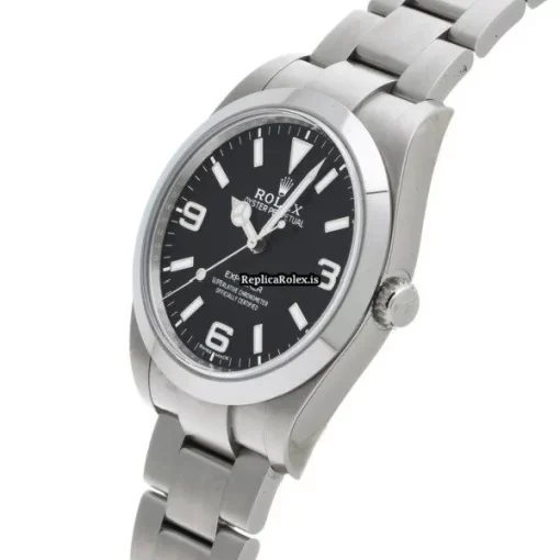 Neat Replica Rolex Explorer 214270 Caliber 3132 Automatic Movement 39mm Steel Case Watch - Image 2