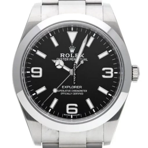 Neat Replica Rolex Explorer 214270 Caliber 3132 Automatic Movement 39mm Steel Case Watch - Image 6