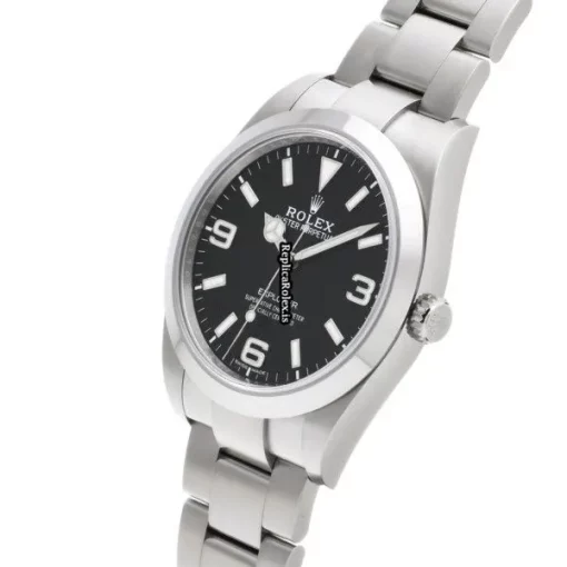Fantastic Knockoff Rolex Explorer 214270 Caliber 3132 Automatic Movement 39mm Steel Case Watch - Image 2