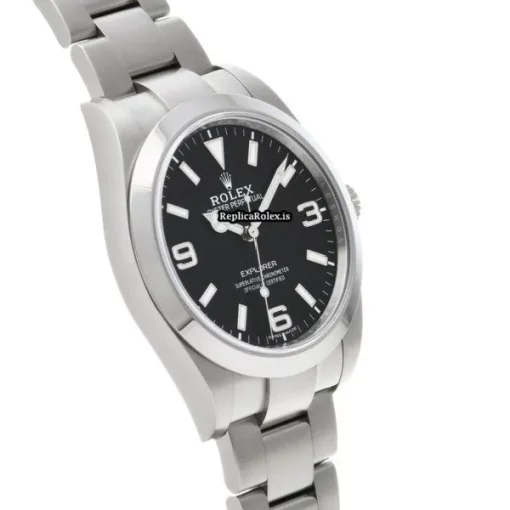 Fantastic Knockoff Rolex Explorer 214270 Caliber 3132 Automatic Movement 39mm Steel Case Watch - Image 3