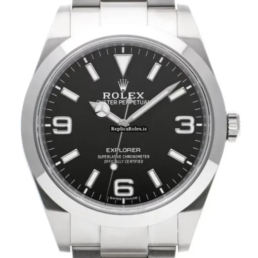 Fantastic Knockoff Rolex Explorer 214270 Caliber 3132 Automatic Movement 39mm Steel Case Watch - Image 6