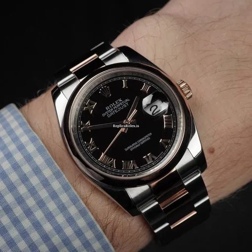 Appealing Fakes Rolex Datejust 116201 36mm Steel Case Mens/unisex Watch - Image 13