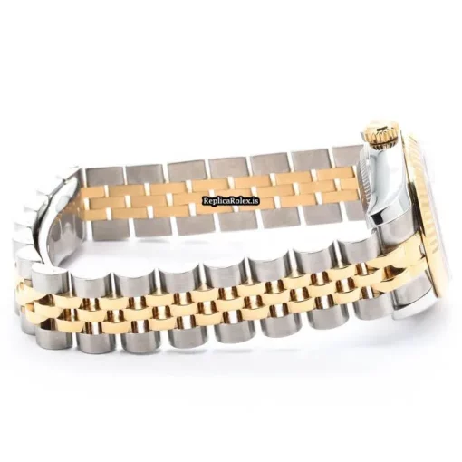 Discount Copy Rolex Lady-datejust 179173g Automatic Movement 26mm Gold/steel Case Womens Watch - Image 3