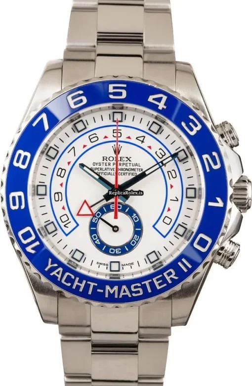 Superb Replica Rolex Yacht-master II 116680 Caliber 4161 Automatic Movement 44mm Steel Case Mens/unisex Watch