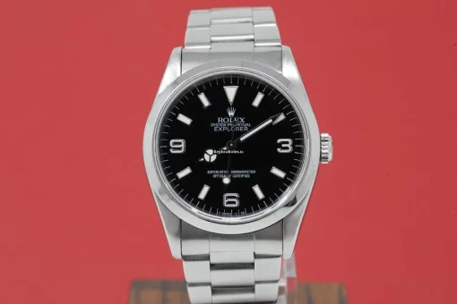 Design Imitation Rolex Explorer 14270 Caliber 3000 Automatic Movement 36x43mm Steel Case Mens/unisex Watch