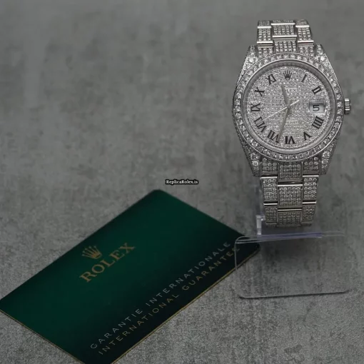 Stylish Fake Rolex Datejust 126300 Caliber 3235 Automatic Movement 41x48mm Steel Case Mens/unisex Watch - Image 11