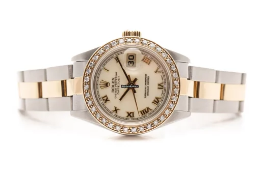 Cheap Replica Rolex Lady-datejust 79163 Caliber 2235 Automatic Movement 26mm Gold/steel Case Womens Watch - Image 5