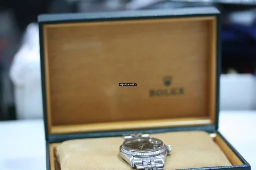 Lovely Fake Rolex Datejust 1603 Caliber 1570 Automatic Movement 36mm Steel Case Mens/unisex Watch - Image 9