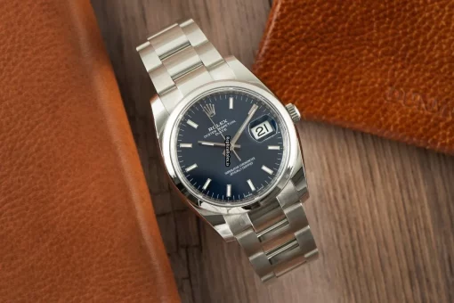 Perfect Replicas Rolex Oyster Perpetual Date 115200 Caliber 3135 Automatic Movement 34mm Steel Case Mens/unisex Watch - Image 2