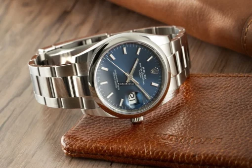 Perfect Replicas Rolex Oyster Perpetual Date 115200 Caliber 3135 Automatic Movement 34mm Steel Case Mens/unisex Watch - Image 3