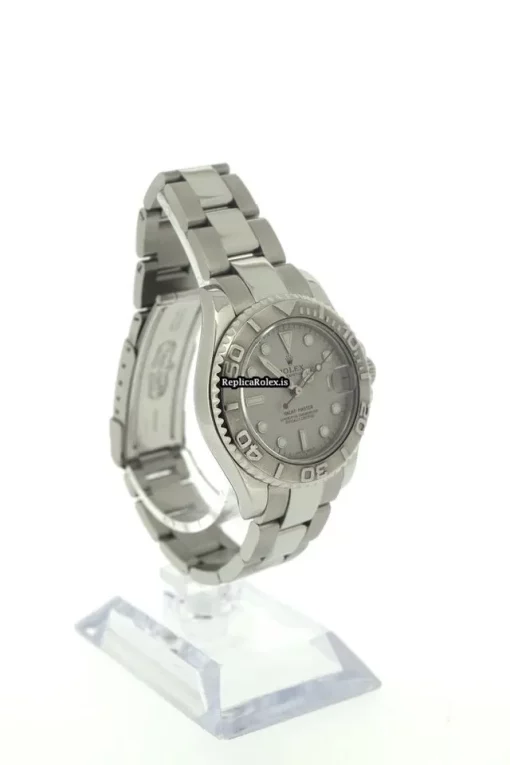 Inexpensive Clone Rolex Yacht-master 168622 Automatic Movement 35mm Steel Case Mens/unisex Watch - Image 2