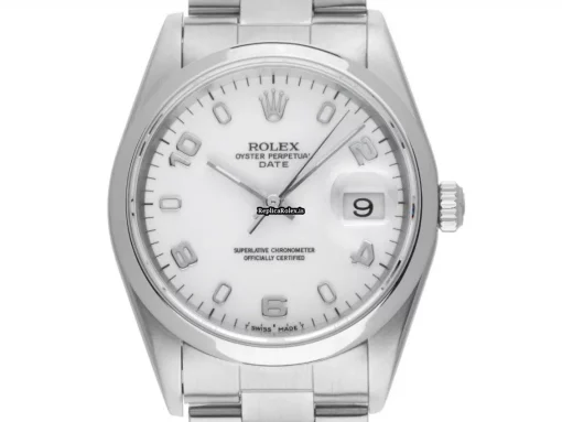 Durable Copies Rolex Oyster Perpetual Date 15200 Caliber 3135 Automatic Movement 34mm Steel Case Mens/unisex Watch