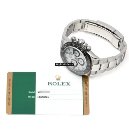 Durable Replica Rolex Daytona 116500ln Caliber 4130 Automatic Movement 40mm Steel Case Watch - Image 5