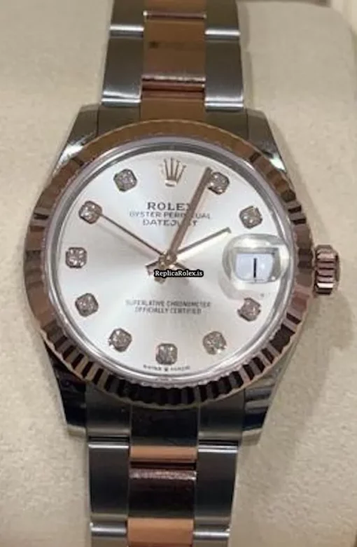 Special Replica Rolex Datejust 278271 Caliber 2236 Automatic Movement 31mm Gold/steel Case Womens Watch