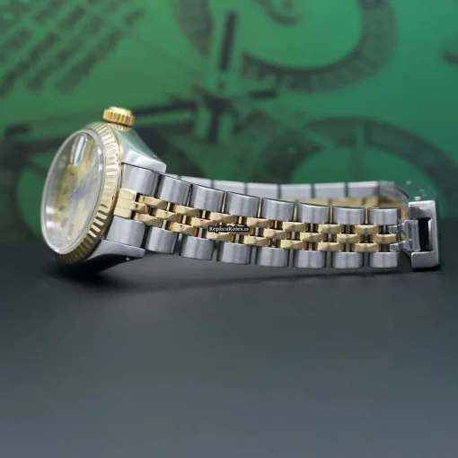 Top Fakes Rolex Lady-datejust 69173 Caliber 2135 Automatic Movement 26mm Steel Case Womens Watch - Image 10
