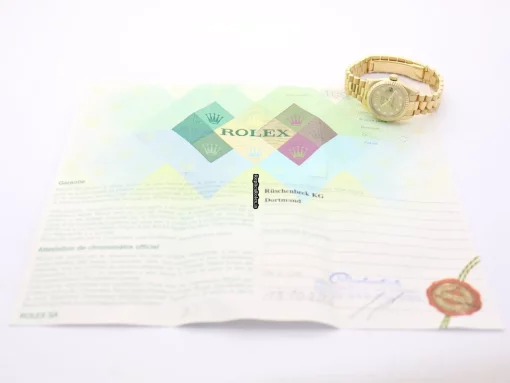 Well Made Replica Rolex Lady-datejust 179178 Caliber 2235 Automatic Movement 26mm Yellow Gold Case Womens Watch - Image 10