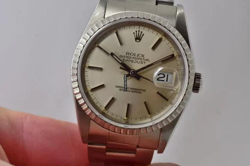 Swiss Fake Rolex Datejust 16220 Automatic Movement 36mm Steel Case Mens/unisex Watch - Image 8