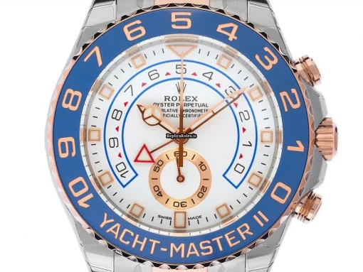 Cheap Replica Rolex Yacht-master II 116681 Caliber 4161 Automatic Movement 44mm Steel Case Mens/unisex Watch