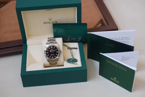 Fabulous Replica Rolex Explorer 214270 Automatic Movement 39mm Steel Case Mens/unisex Watch - Image 9