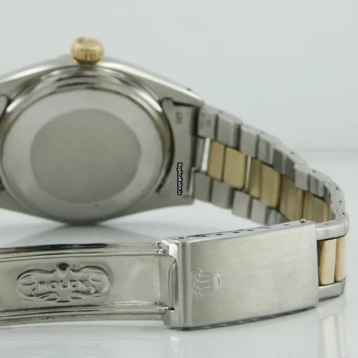 Cool Replica Rolex Oyster Perpetual Date 6534 Caliber 1030 Automatic Movement 34mm Gold/steel Case Mens/unisex Watch - Image 5